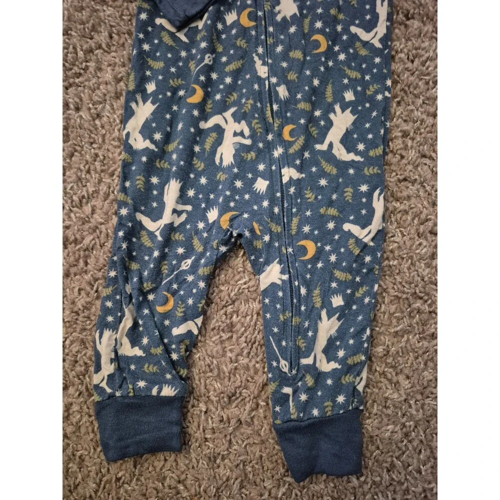 Where the wild things are bamboo gerber sleeper size 12 months